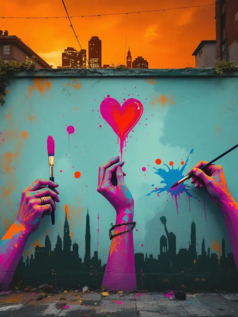 Culture-inspired t-shirts with art