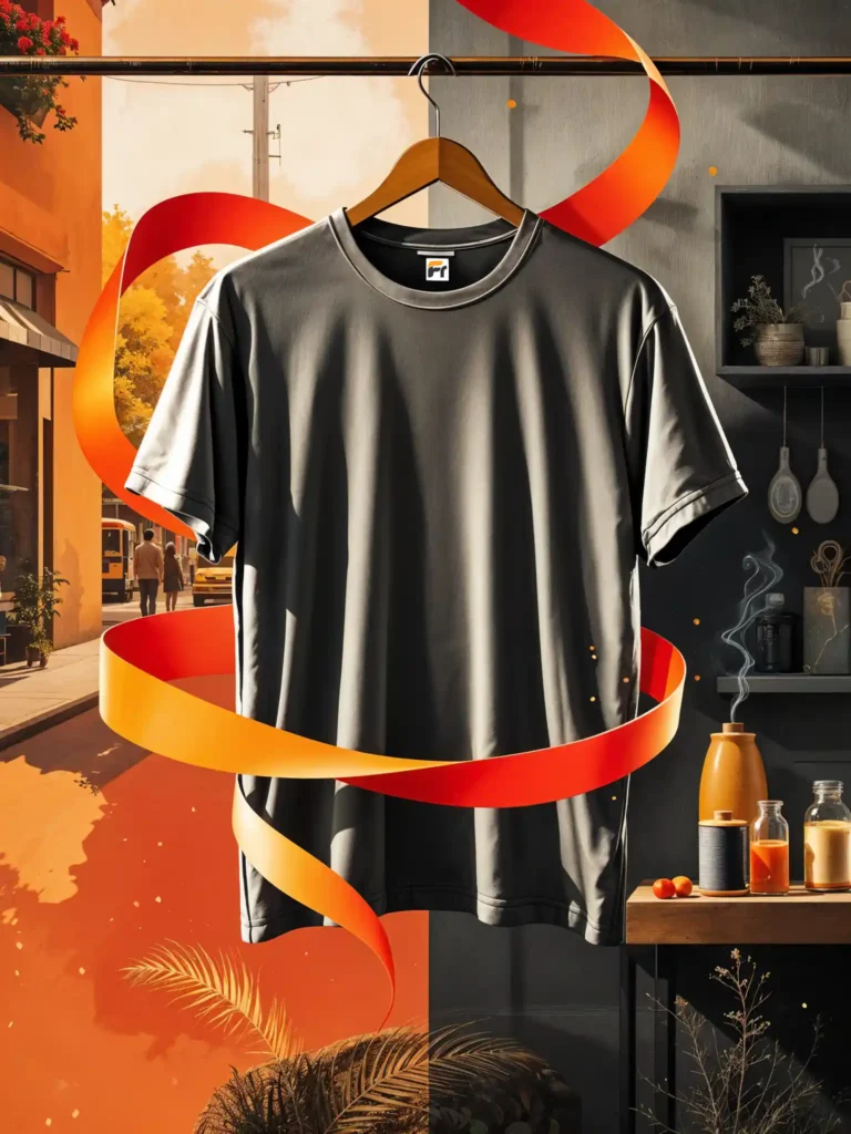 A Frescazo Style t-shirt design showcasing cultural roots fashion brand and artistic detail